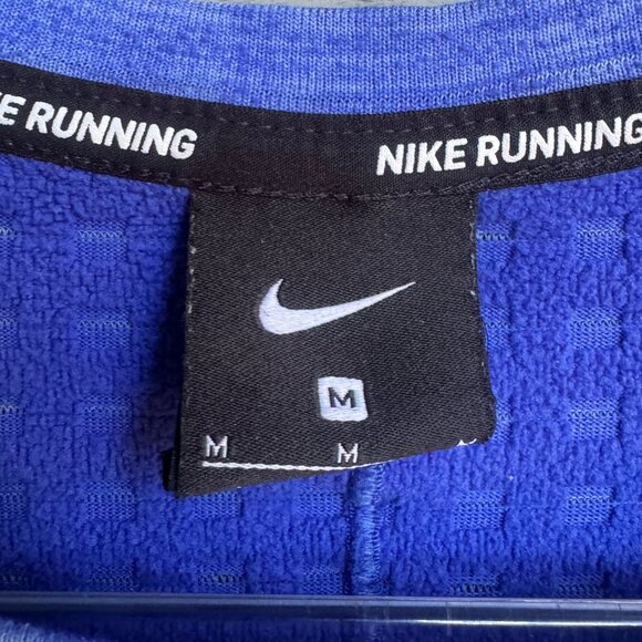 Nike Running Dri-FIT Long Sleeve Shirt Blue M - Picture 3 of 9
